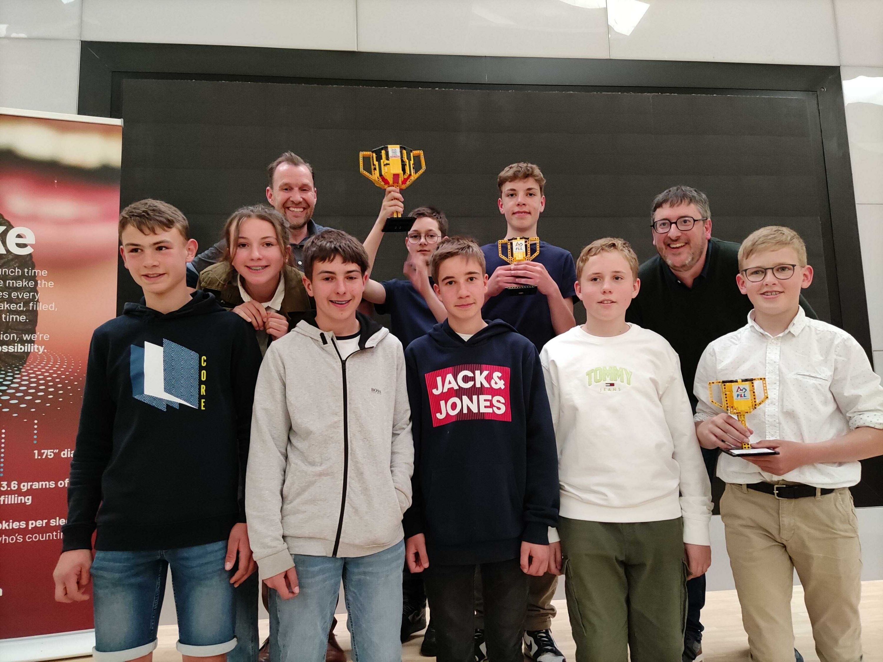 Succesvolle regiofinale First Lego League voor 2Ac en 2Ad!