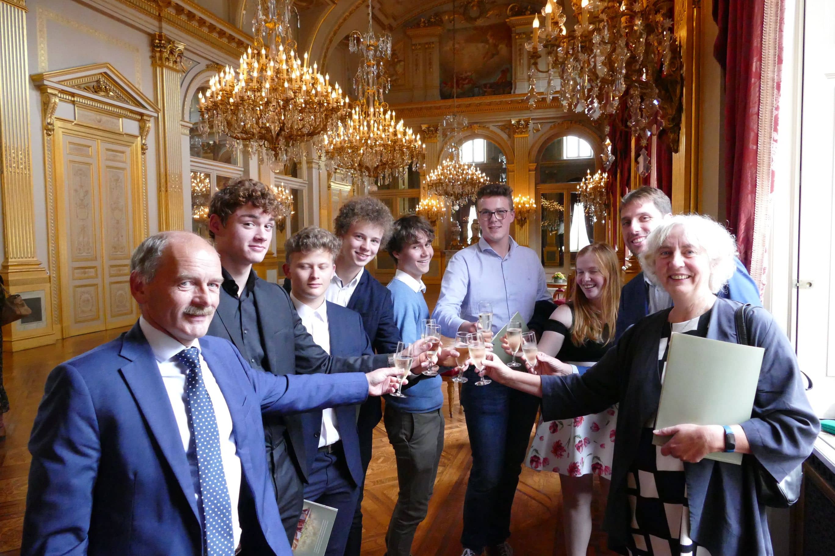 Prijsuitreiking Focus Aarde op Koninklijk Paleis